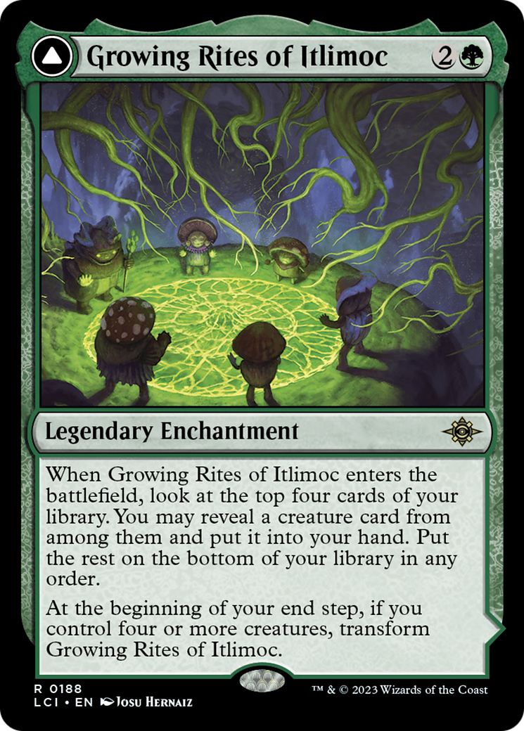 Growing Rites of Itlimoc (LCI-188) - The Lost Caverns of Ixalan