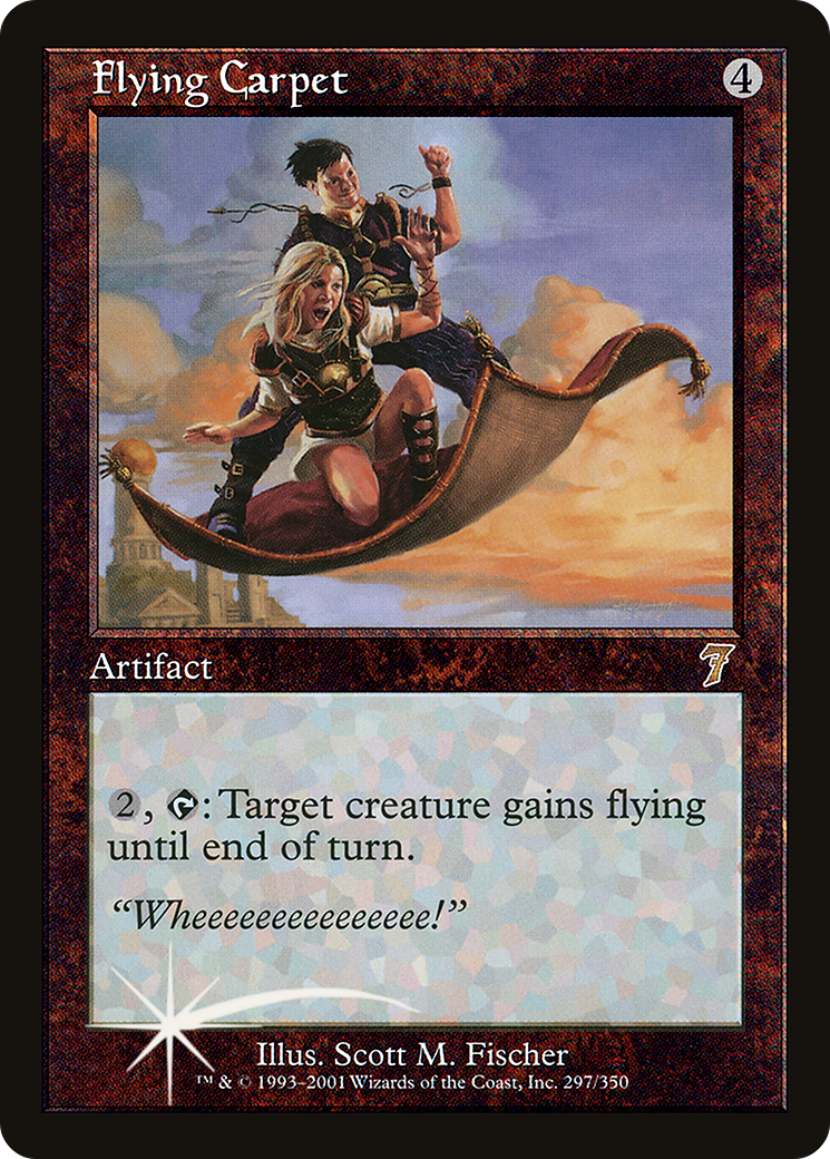 Flying Carpet (7ED-297★) - Seventh Edition Foil