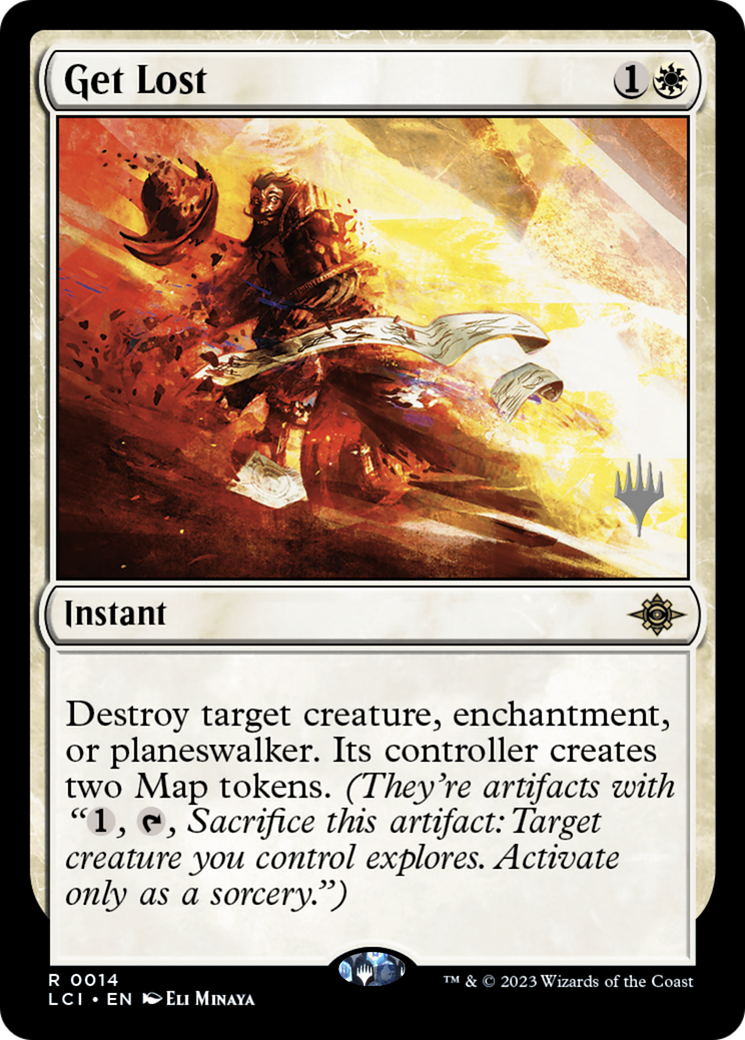 Get Lost (PPLCI-014) - The Lost Caverns of Ixalan Promos Foil (Promo Pack)
