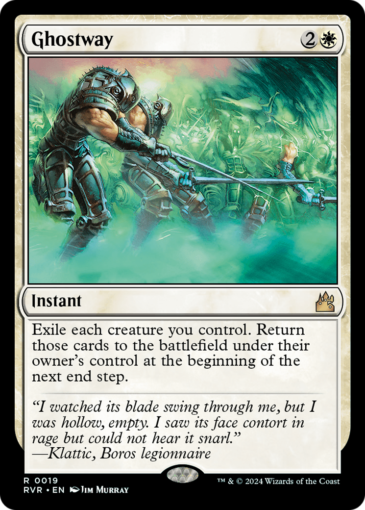 Ghostway (RVR-019) - Ravnica Remastered Foil
