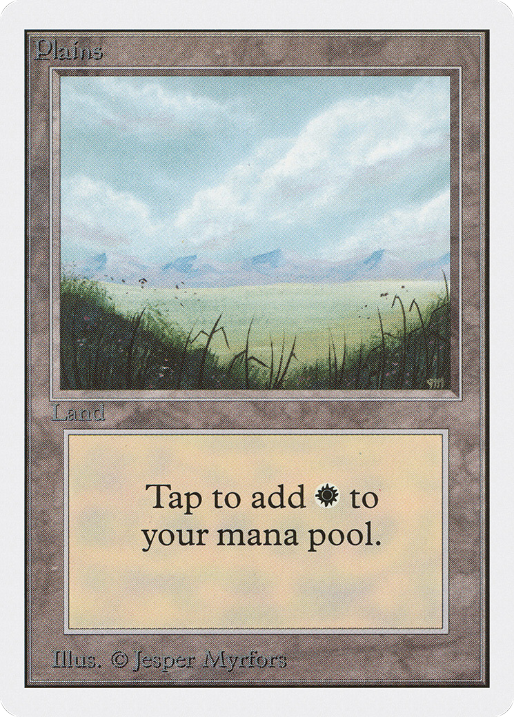 Plains (2ED-) - Unlimited Edition