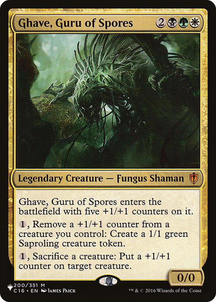 Ghave, Guru of Spores (LIST-C16-200) - The List