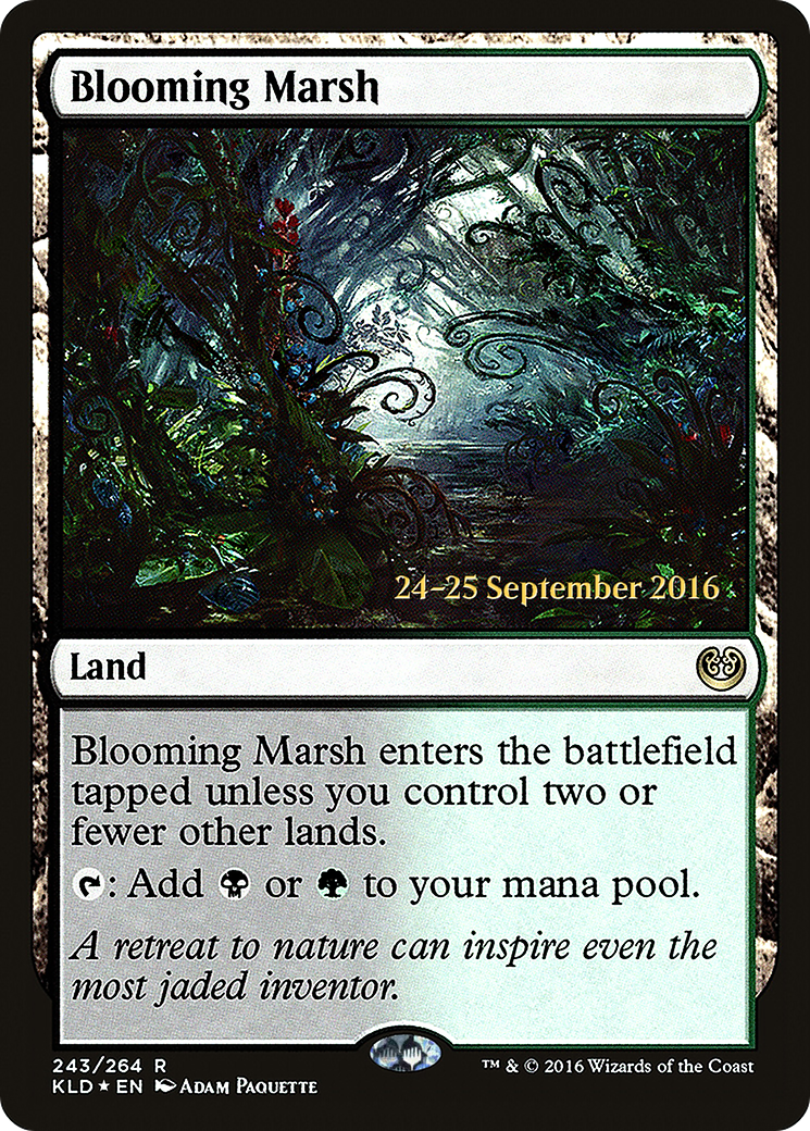 Blooming Marsh (PRE-243S) - Kaladesh Promos (Prerelease) Foil