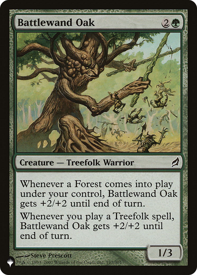 Battlewand Oak (LIST-LRW-197) - The List