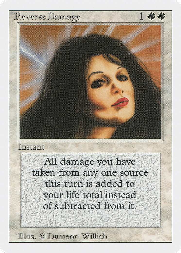 Reverse Damage (3ED-035) - Revised Edition