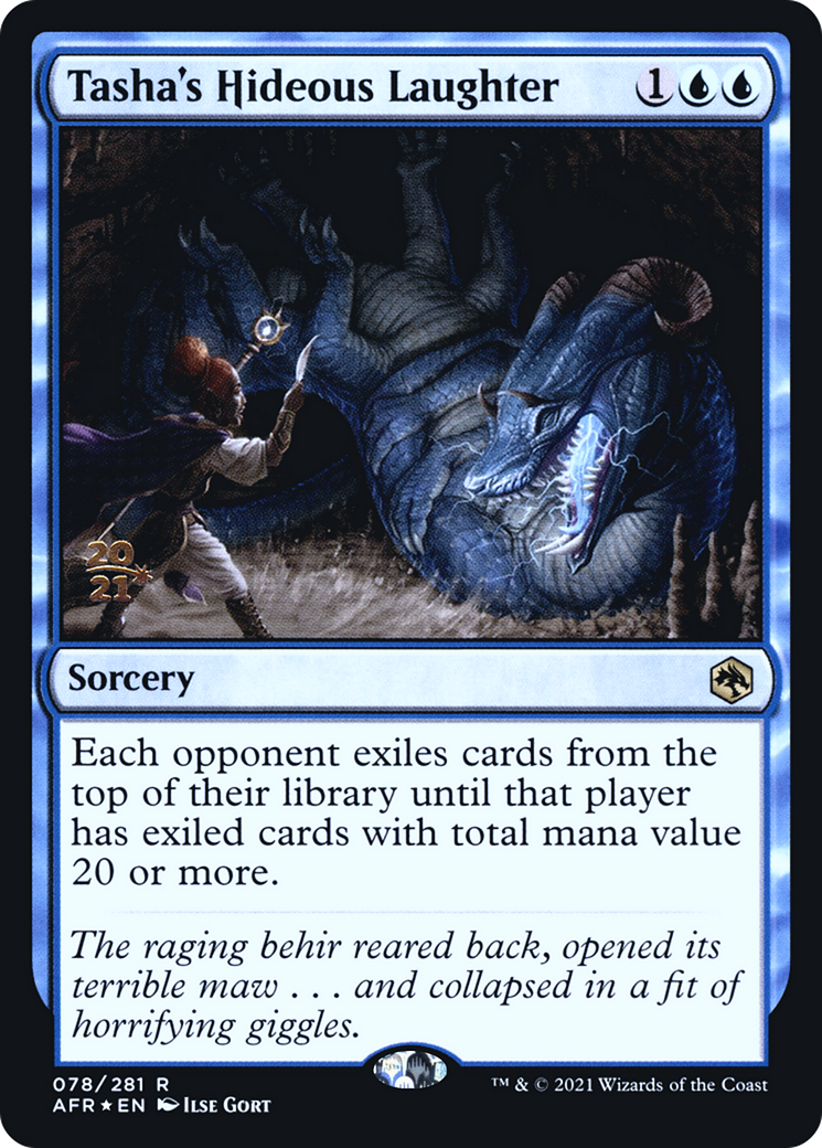 Tasha's Hideous Laughter (PRE-78S) - Adventures in the Forgotten Realms Promos (Prerelease) Foil