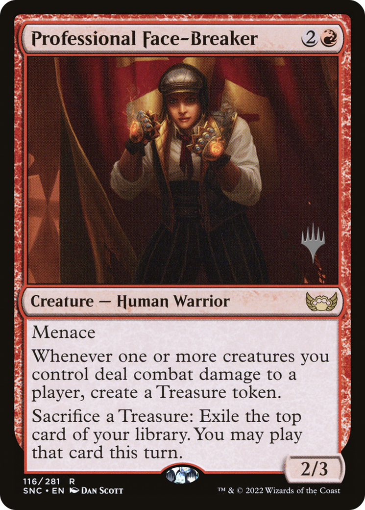 Professional Face-Breaker (PPSNC-116P) - Streets of New Capenna Promos (Promo Pack) Foil