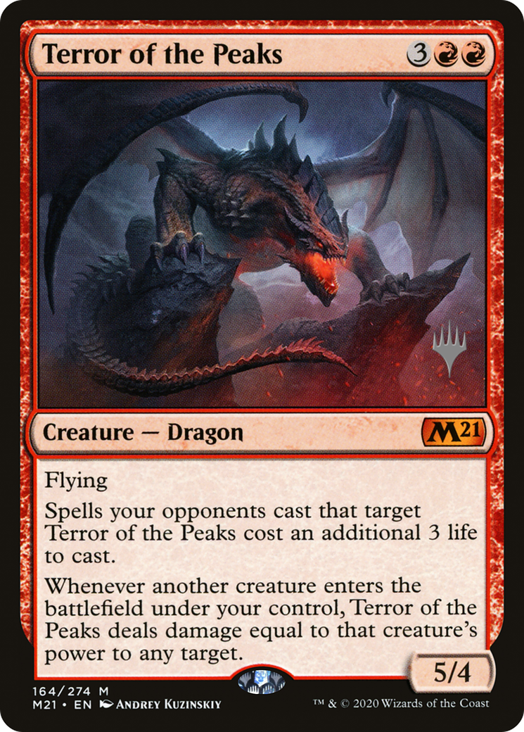 Terror of the Peaks (PPM21-164P) - Core Set 2021 Promos (Promo Pack)