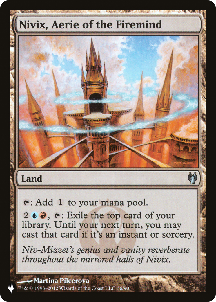 Nivix, Aerie of the Firemind (LIST-DDJ-36) - The List