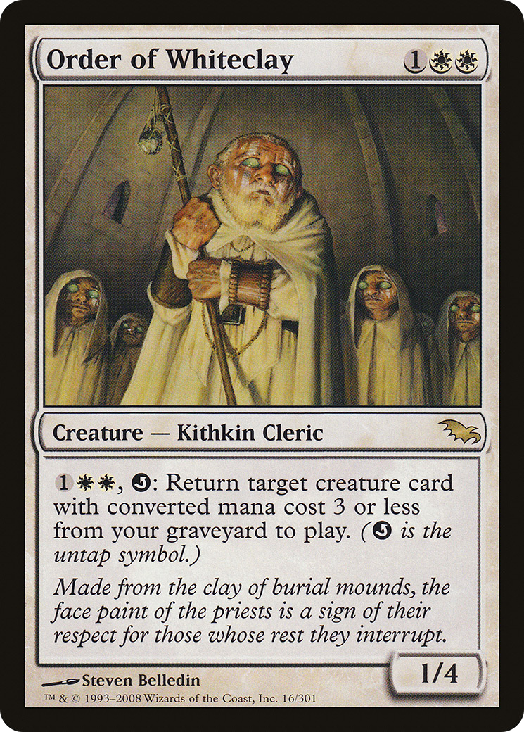 Order of Whiteclay (SHM-016) - Shadowmoor