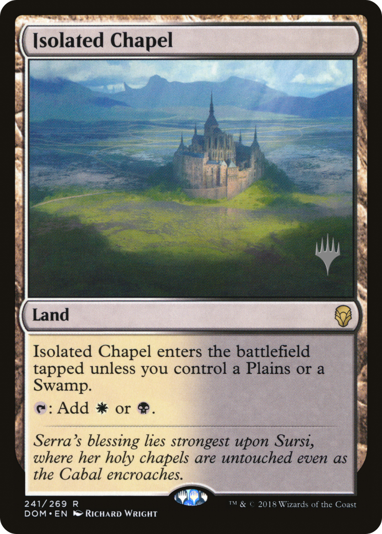 Isolated Chapel (PPM20-241P) - Dominaria Promos (Promo Pack) Foil