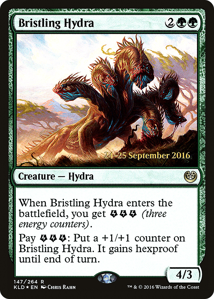 Bristling Hydra (PRE-147S) - Kaladesh Promos (Prerelease) Foil
