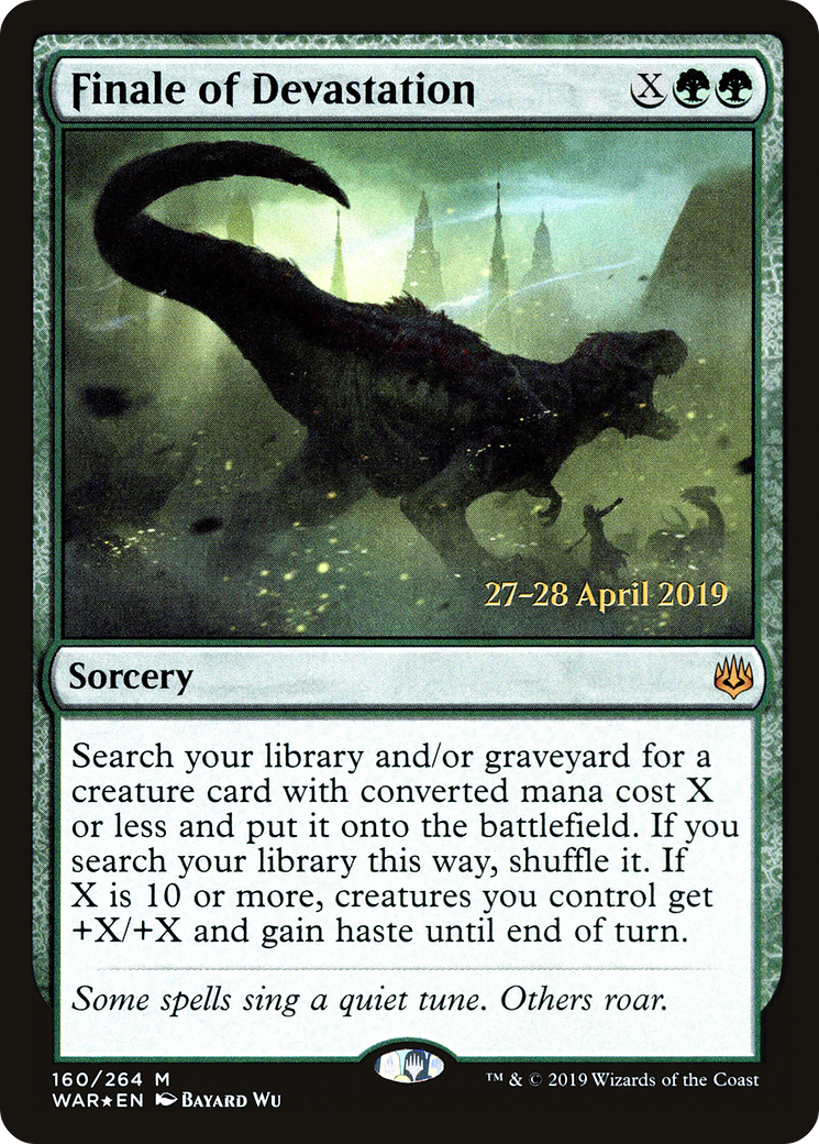 Finale of Devastation (PRE-160S) - War of the Spark Promos (Prerelease) Foil