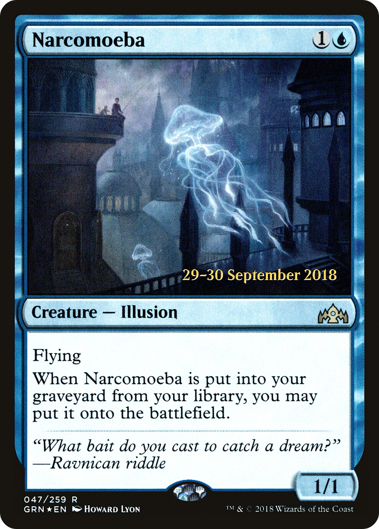 Narcomoeba (PRE-47S) - Guilds of Ravnica Promos (Prerelease) Foil