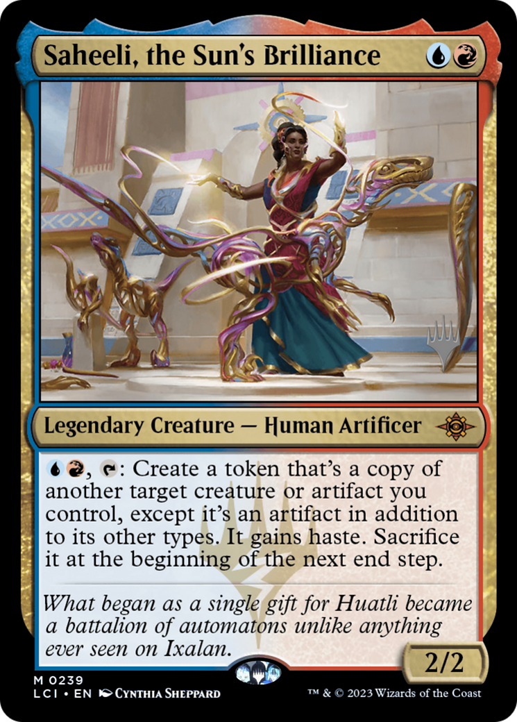 Saheeli, the Sun's Brilliance (PPLCI-239) - The Lost Caverns of Ixalan Promos (Promo Pack)