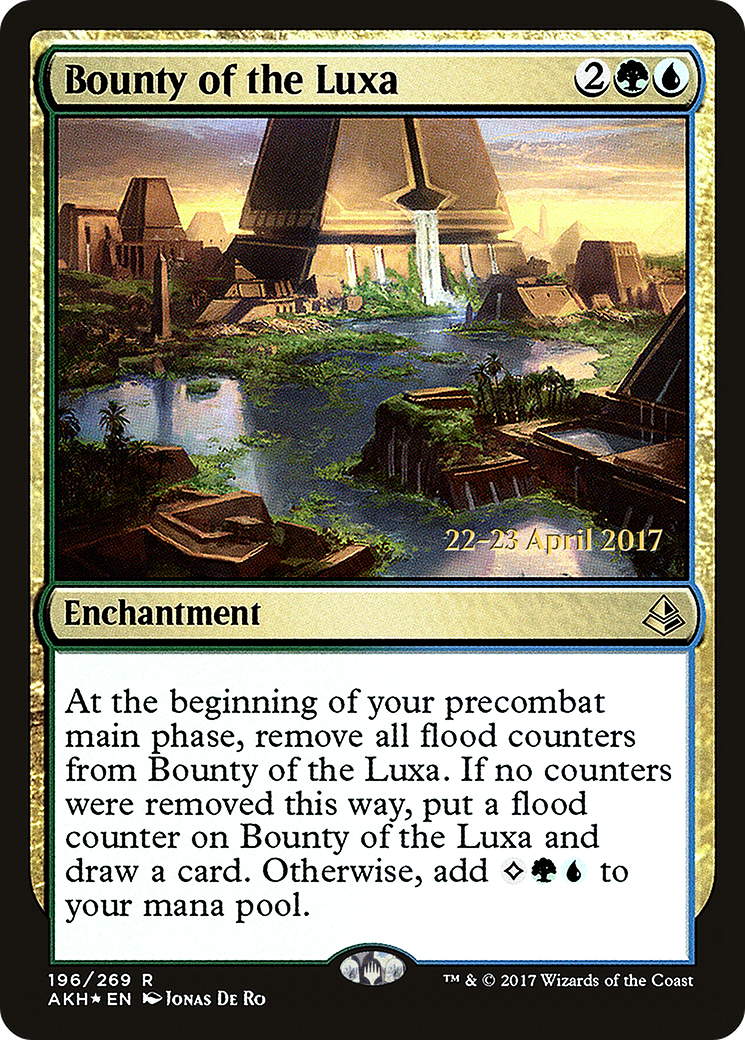 Bounty of the Luxa (PRE-196S) - Amonkhet Promos (Prerelease) Foil