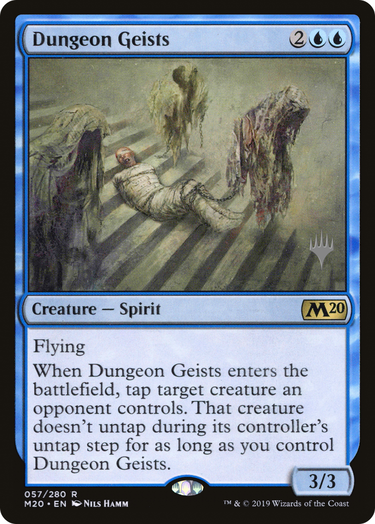 Dungeon Geists (PPM20-57P) - Core Set 2020 Promos (Promo Pack)