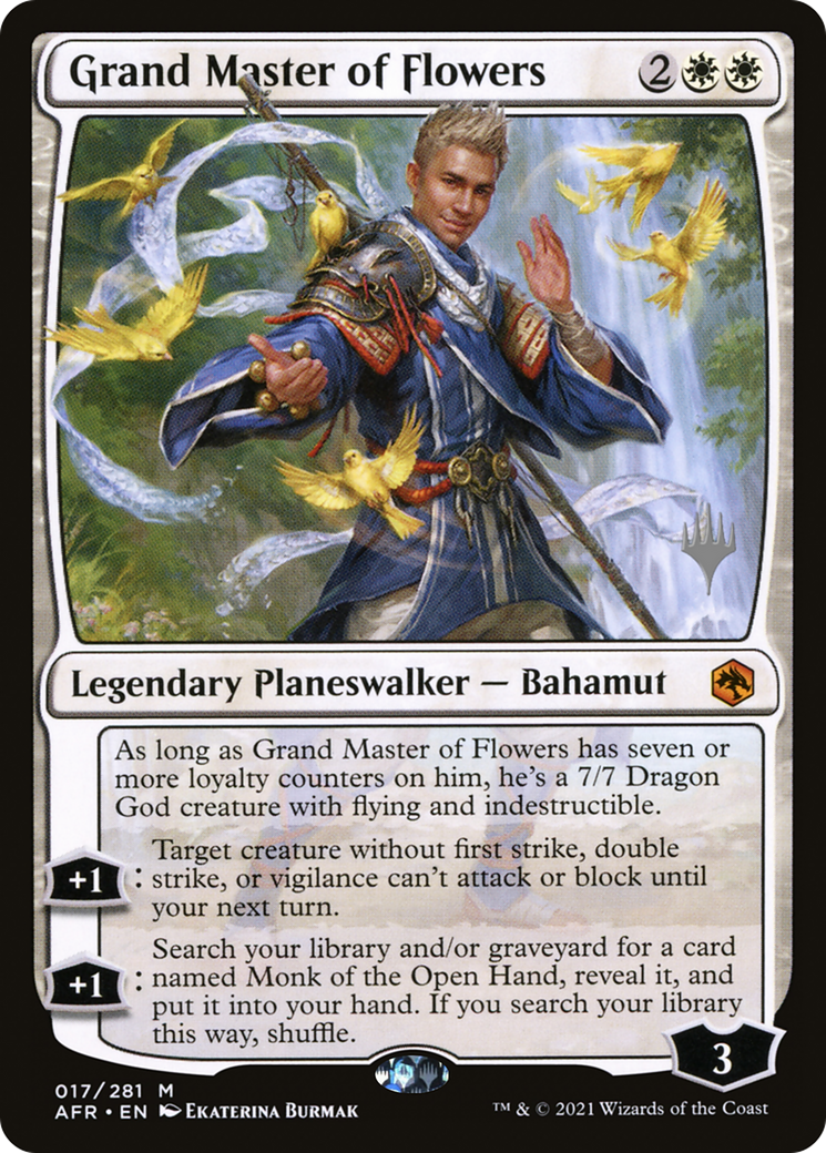 Grand Master of Flowers (PPAFR-17P) - Adventures in the Forgotten Realms Promos (Promo Pack)