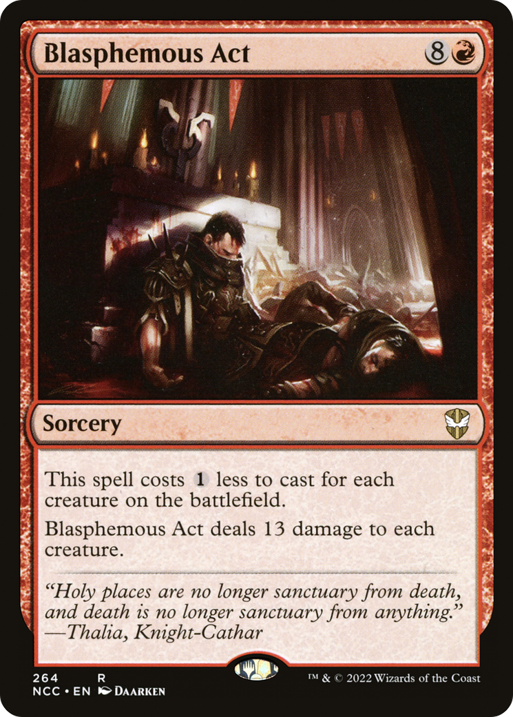 Blasphemous Act (NCC-264) - New Capenna Commander