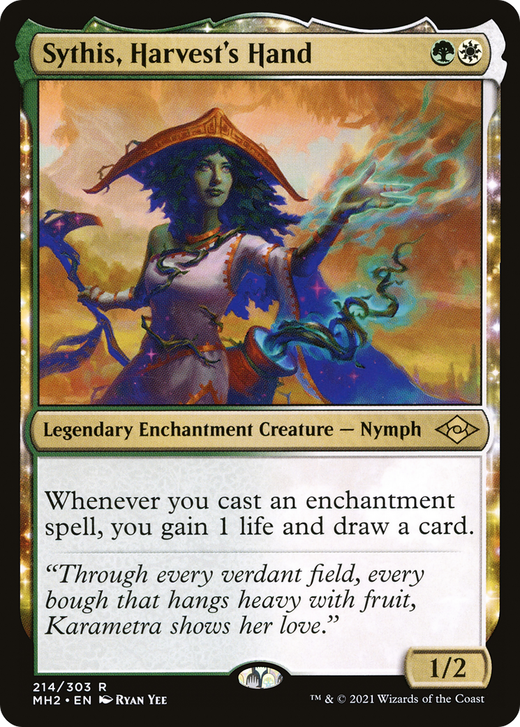 Sythis, Harvest's Hand (MH2-214) - Modern Horizons 2 Foil
