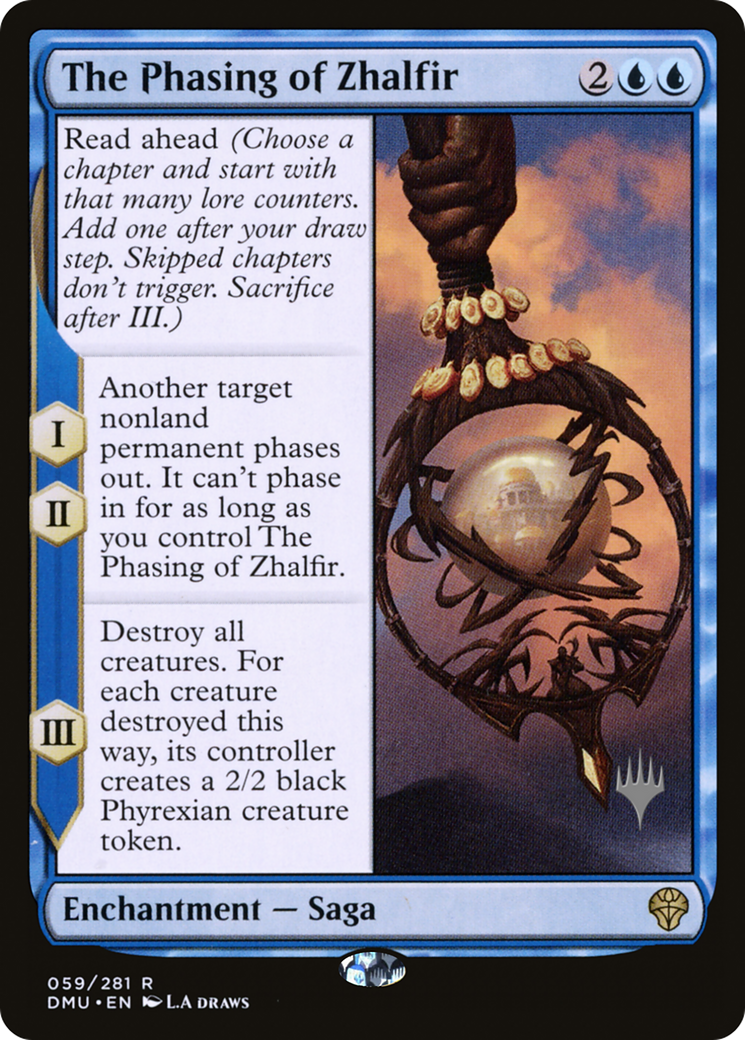 The Phasing of Zhalfir (PPDMU-059) - Dominaria United Promos Foil (Promo Pack)