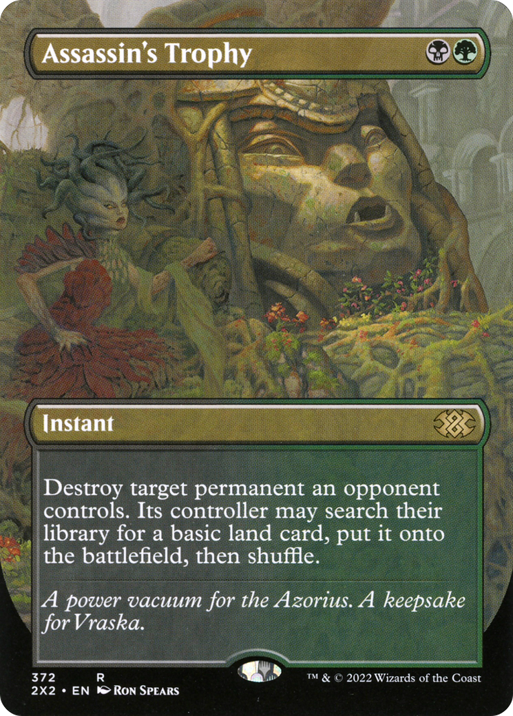 Assassin's Trophy (Borderless)(2X2-372) - Double Masters 2022 Foil