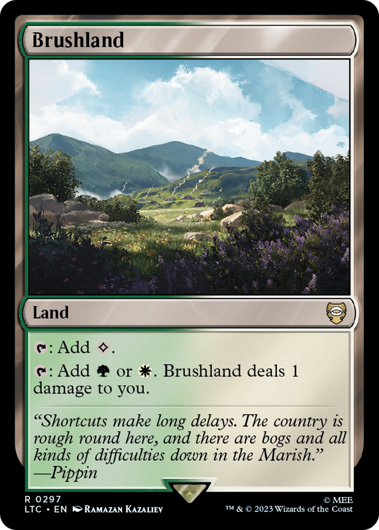 Brushland (LTC-297) - Tales of Middle-earth Commander