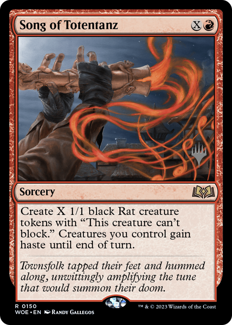 Song of Totentanz (PPWOE-150) - Wilds of Eldraine Promos (Promo Pack)