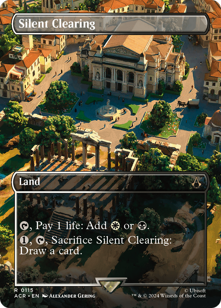 Silent Clearing (Borderless)(ACR-115) - Assassin's Creed