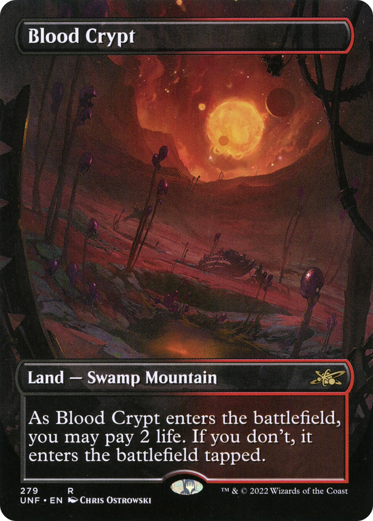 Blood Crypt (Borderless)(UNF-279) - Unfinity