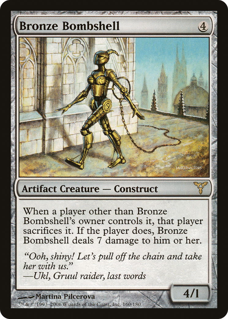 Bronze Bombshell (DIS-160) - Dissension Foil