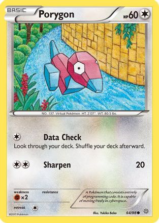 Porygon 064/98 - XY Ancient Origins Normal - Common