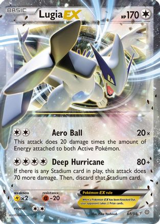 Lugia EX 068/98 - XY Ancient Origins Holofoil - Ultra Rare