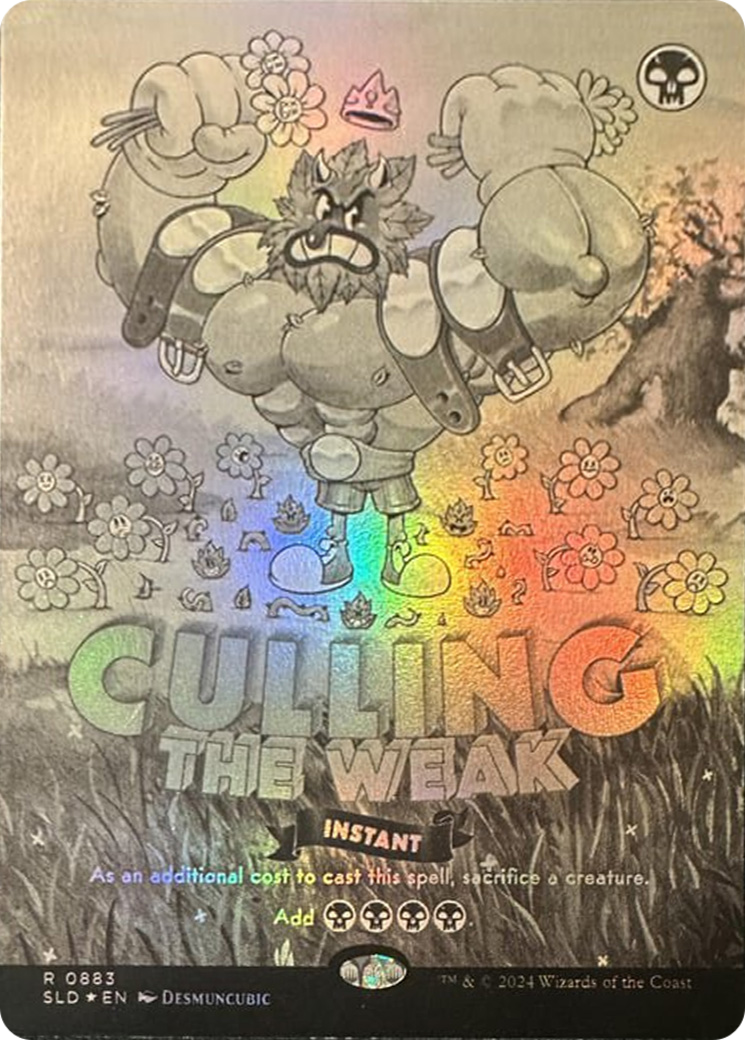 Culling the Weak (SLD-883) - Secret Lair Drop Foil