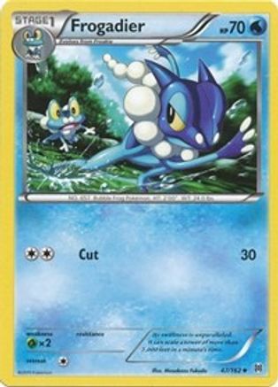 Frogadier 047 - XY BREAKthrough Reverse Holofoil - Uncommon