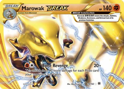 Marowak BREAK 079/162 - XY BREAKthrough Holofoil - Rare BREAK