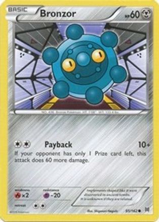 Bronzor 095 - XY BREAKthrough Normal - Common