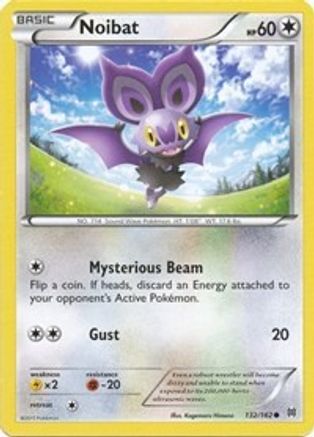Noibat (132) 132/162 - XY BREAKthrough Normal - Common