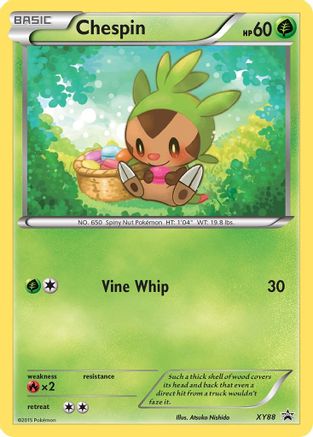 Chespin (Collector Chest) XY88 - XY Promos Holofoil - Promo