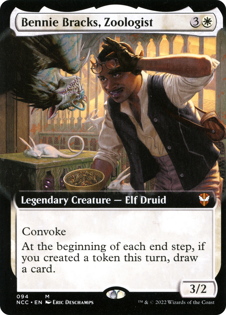 Bennie Bracks, Zoologist (Extended Art) (NCC-094) - New Capenna Commander: (Extended Art)