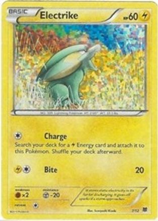 Electrike (7/12) - McDonalds Promos 2015 Holofoil - Promo