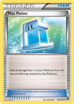 Max Potion 103/122 - XY BREAKpoint Normal - Uncommon