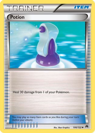 Potion 106/122 - XY BREAKpoint Reverse Holofoil - Uncommon