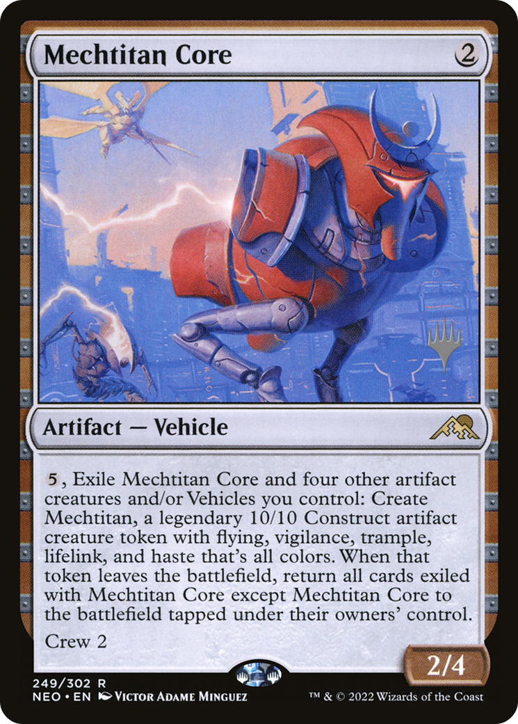 Mechtitan Core (PPNEO-249) - Kamigawa: Neon Dynasty Promos (Promo Pack)