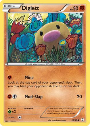 Diglett - 038/83 - Generations Reverse Holofoil
