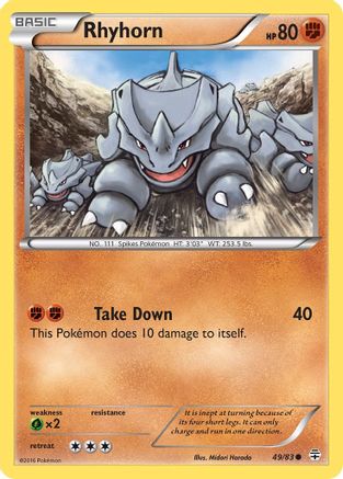 Rhyhorn - 049/83 - Generations Normal