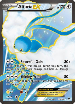 Altaria EX (Full Art) 123/124 - XY Fates Collide Holofoil - Ultra Rare