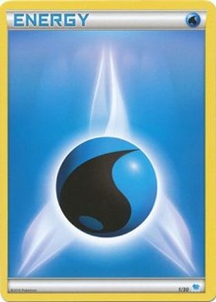 Water Energy (5) 005 - XY Trainer Kit Pikachu Libre & Suicune Normal - Common