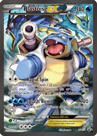Blastoise EX XY122 - XY Promos Holofoil - Promo
