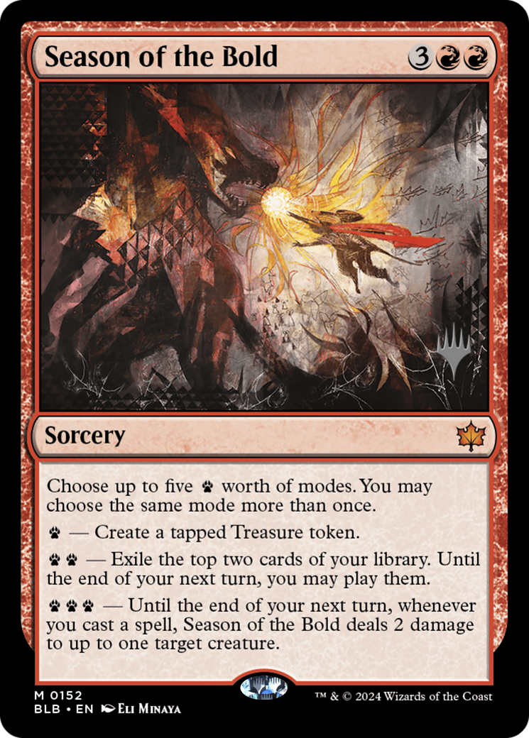Season of the Bold (PPBLB-152) - Bloomburrow Promos (Promo Pack)